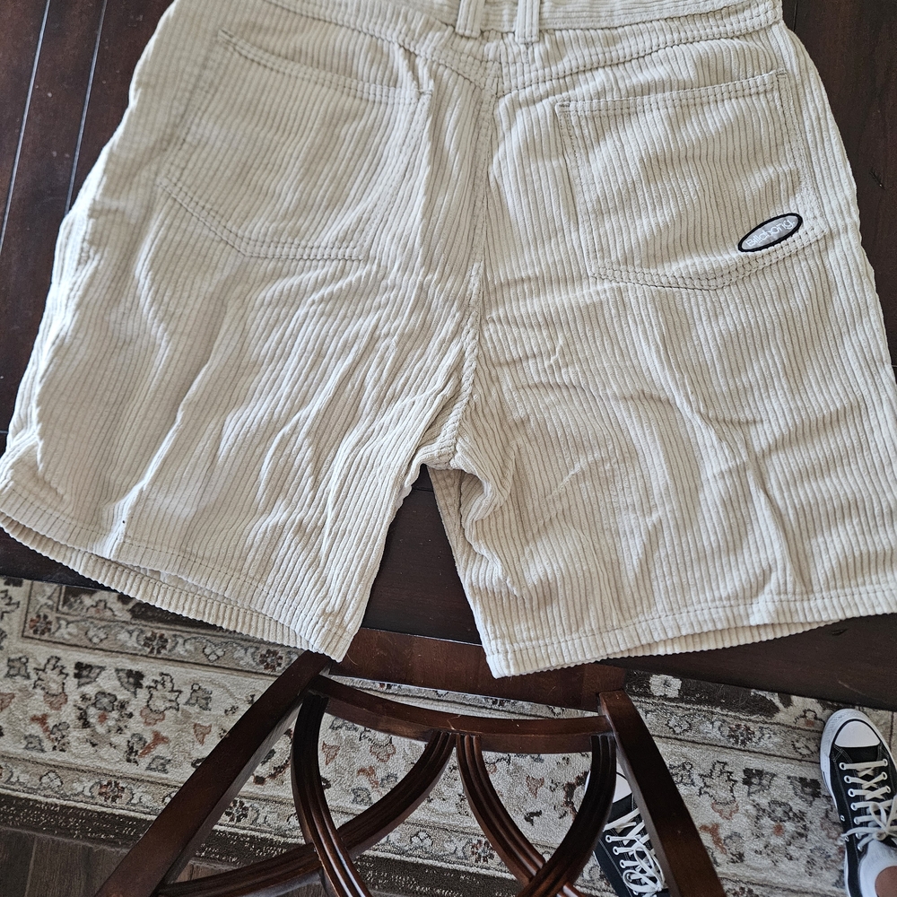 Billabong Men's Tan Striped Cargo Shorts